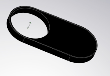 Adaptateur rosace de porte